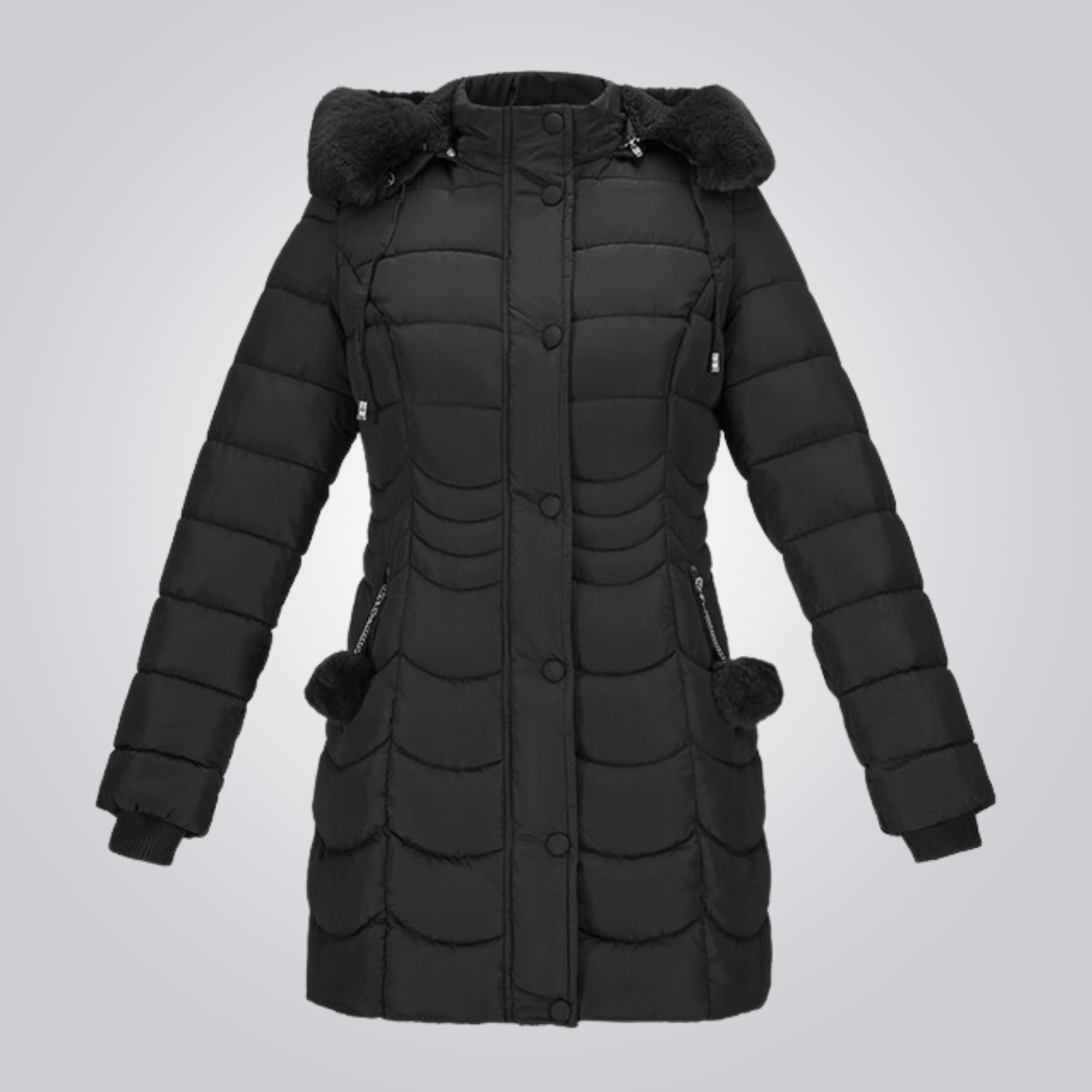 Women’s Long Insulated Winter Jacket – Borealis