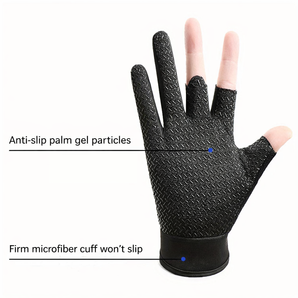 Anti-Slip Fishing Gloves – Gripwave