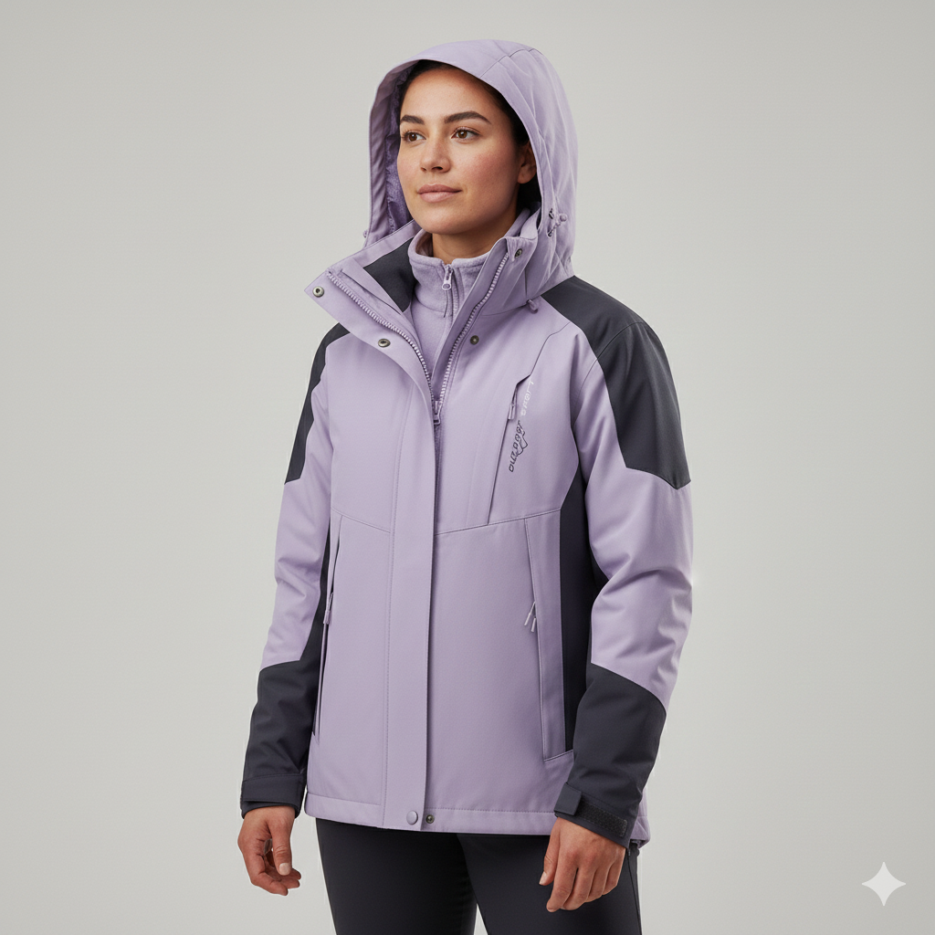 Women's Waterproof Windproof Outdoor Jacket – Stormridge
