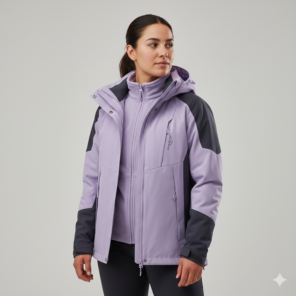 Women's Waterproof Windproof Outdoor Jacket – Stormridge