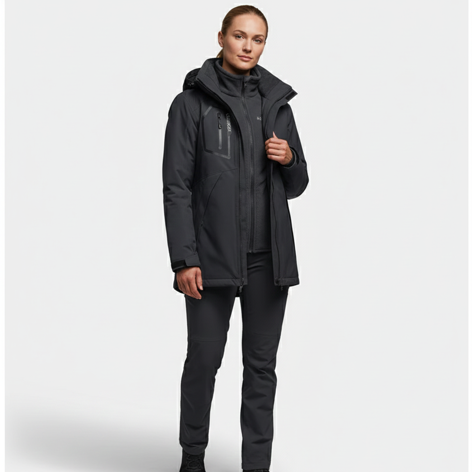 Women’s Waterproof 3-in-1 Jacket – Aurora Shell