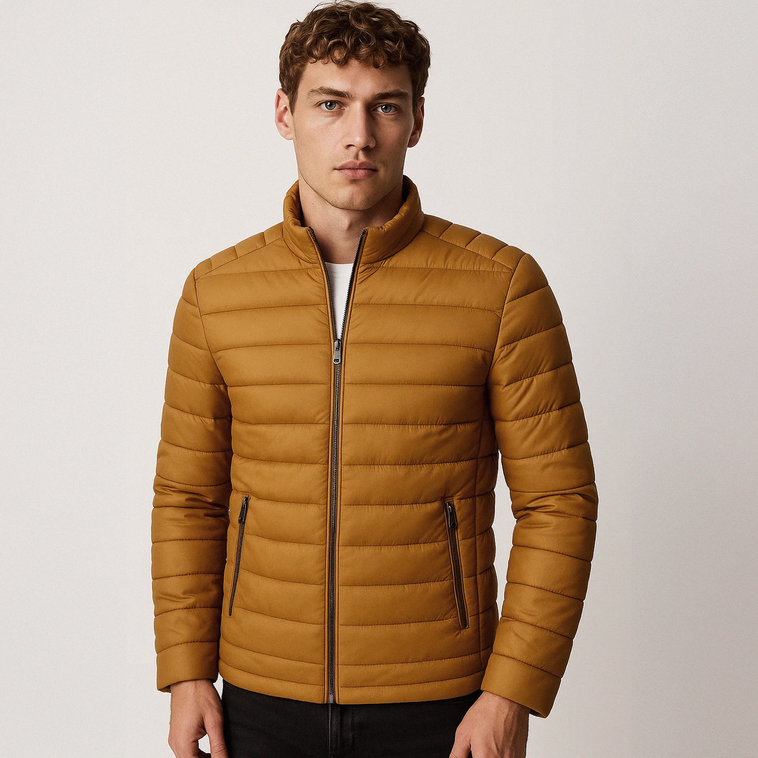 Men’s Insulated Puffer Winter Jacket – Summitforge