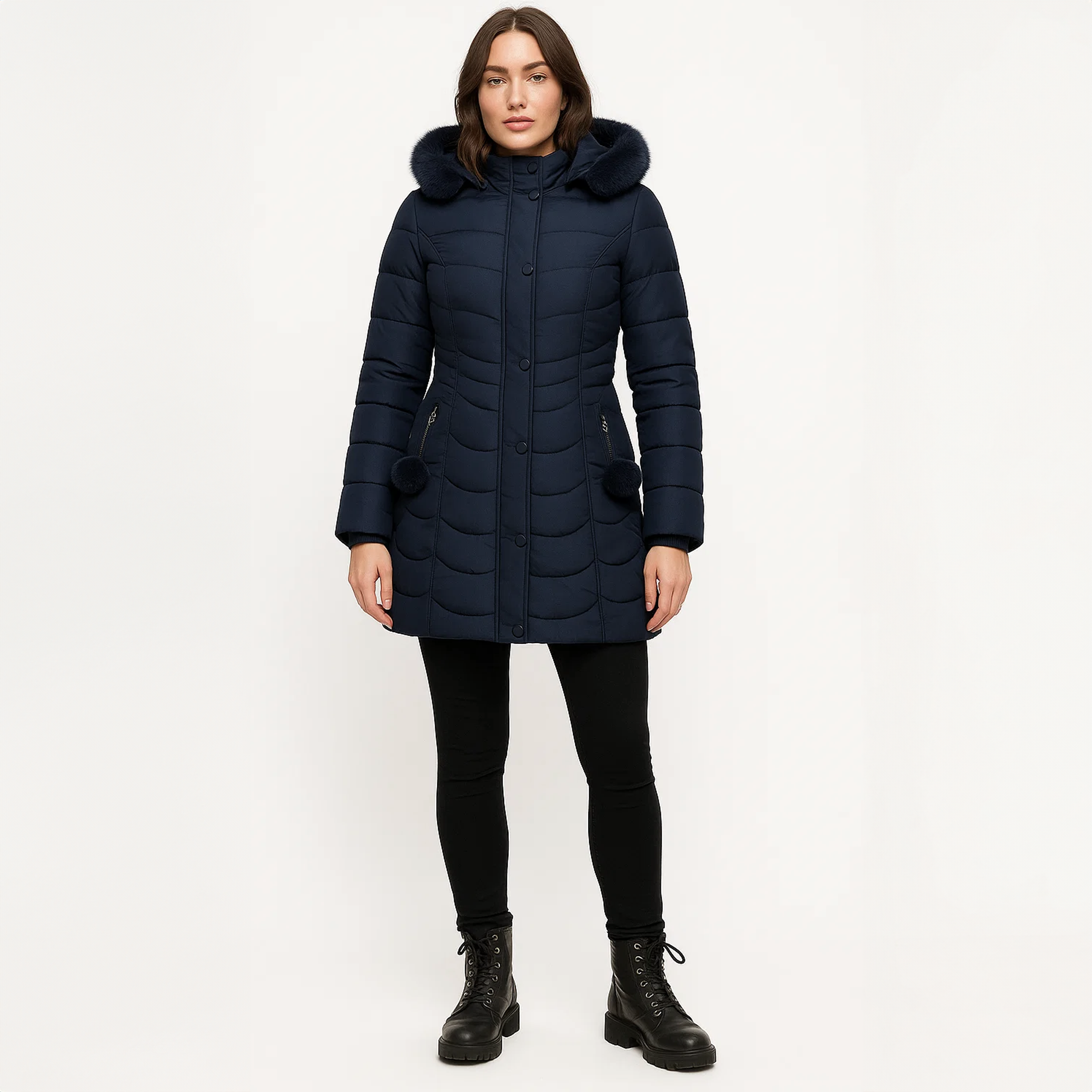 Women’s Long Insulated Winter Jacket – Borealis