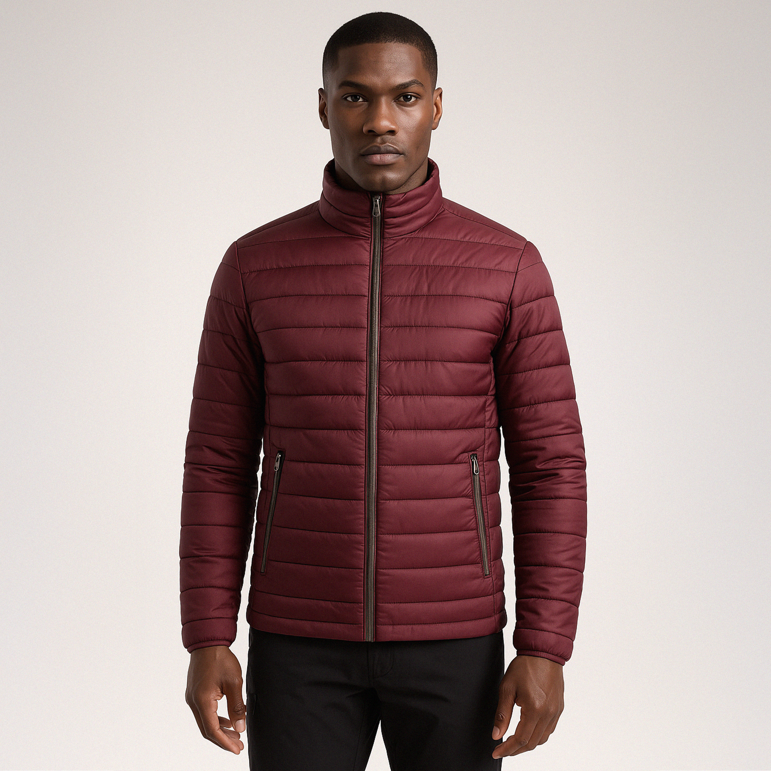 Men’s Insulated Puffer Winter Jacket – Summitforge