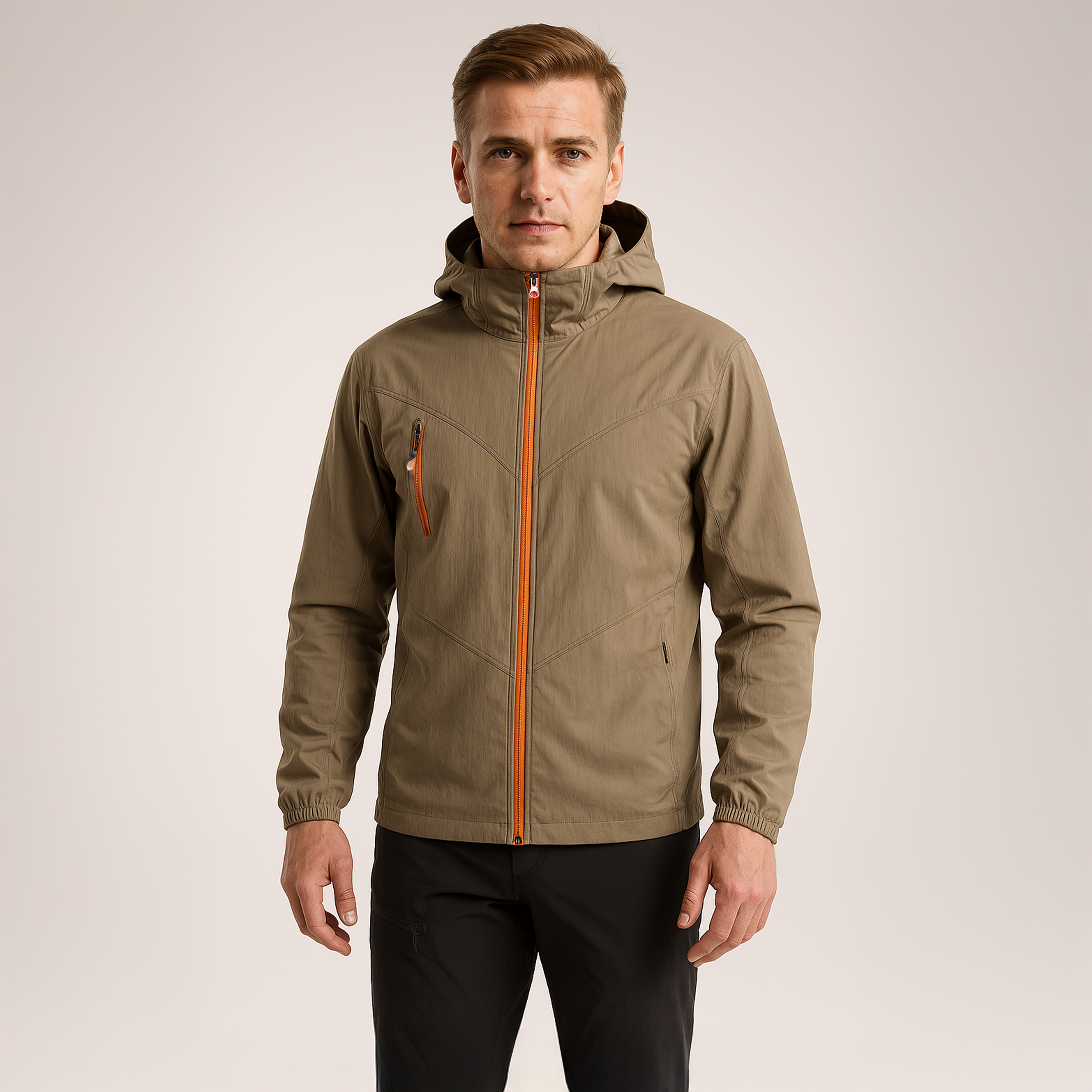 Men’s Lightweight Windbreaker Jacket – Zephyra
