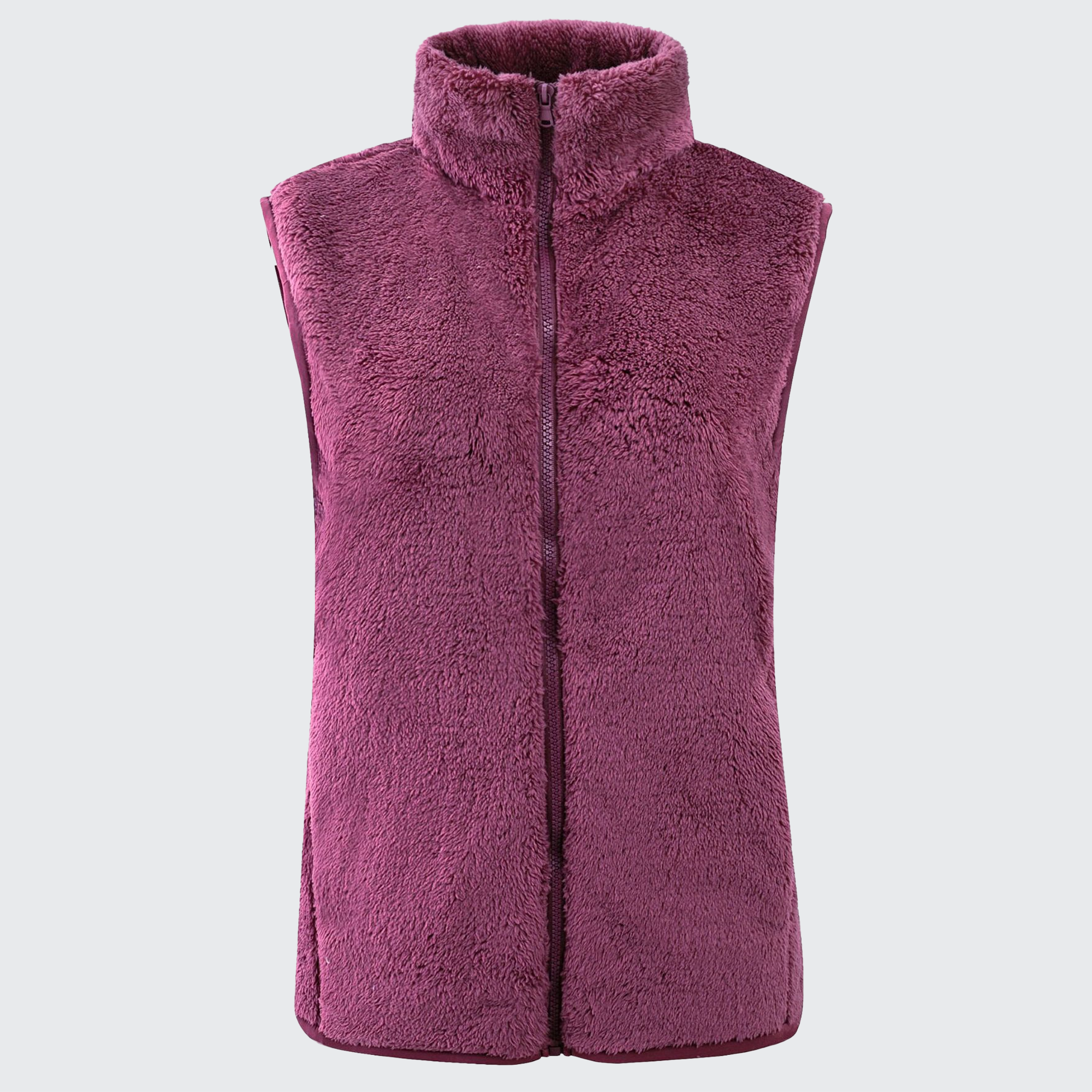 Women’s Thermal Fleece Vest - Snowy