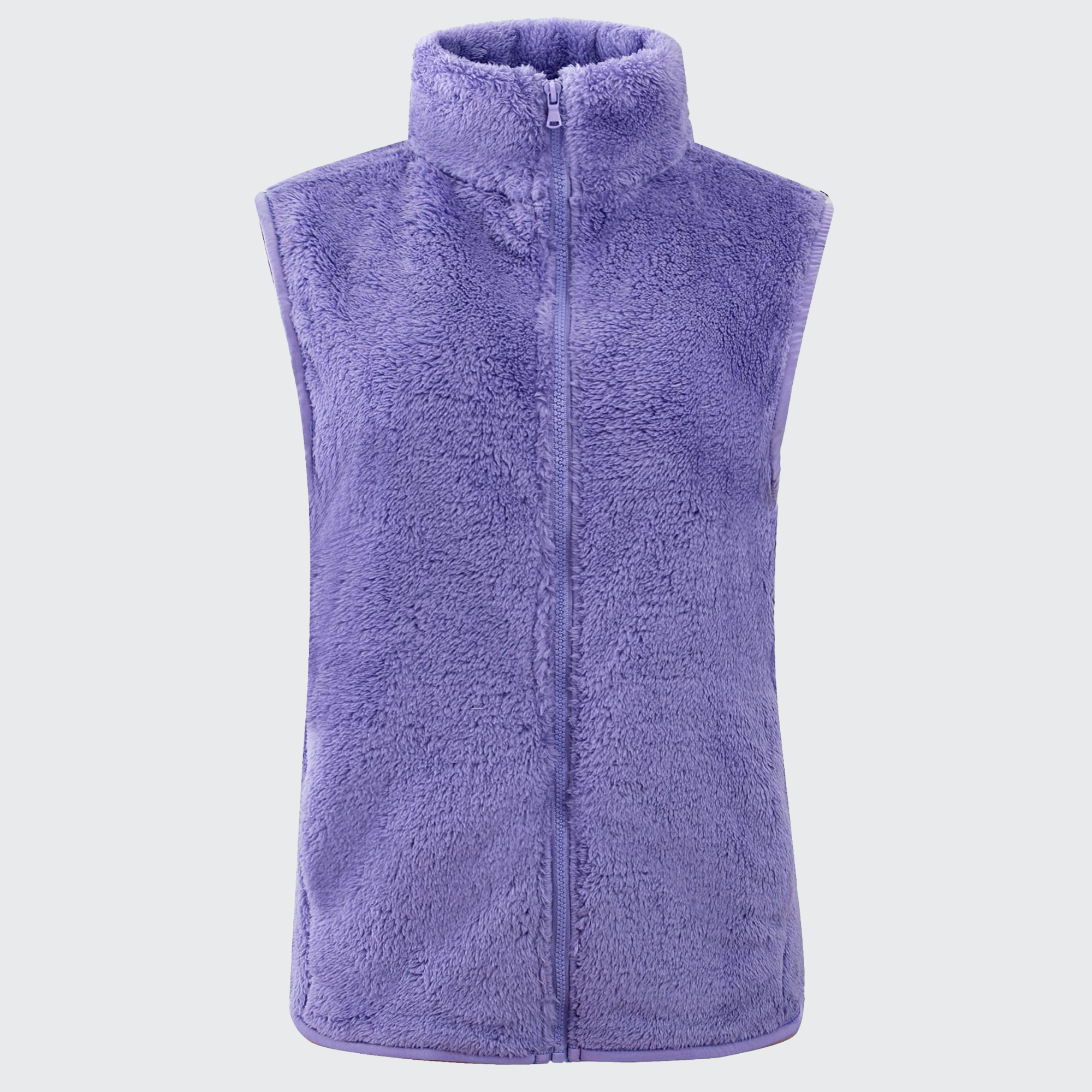 Women’s Thermal Fleece Vest - Snowy