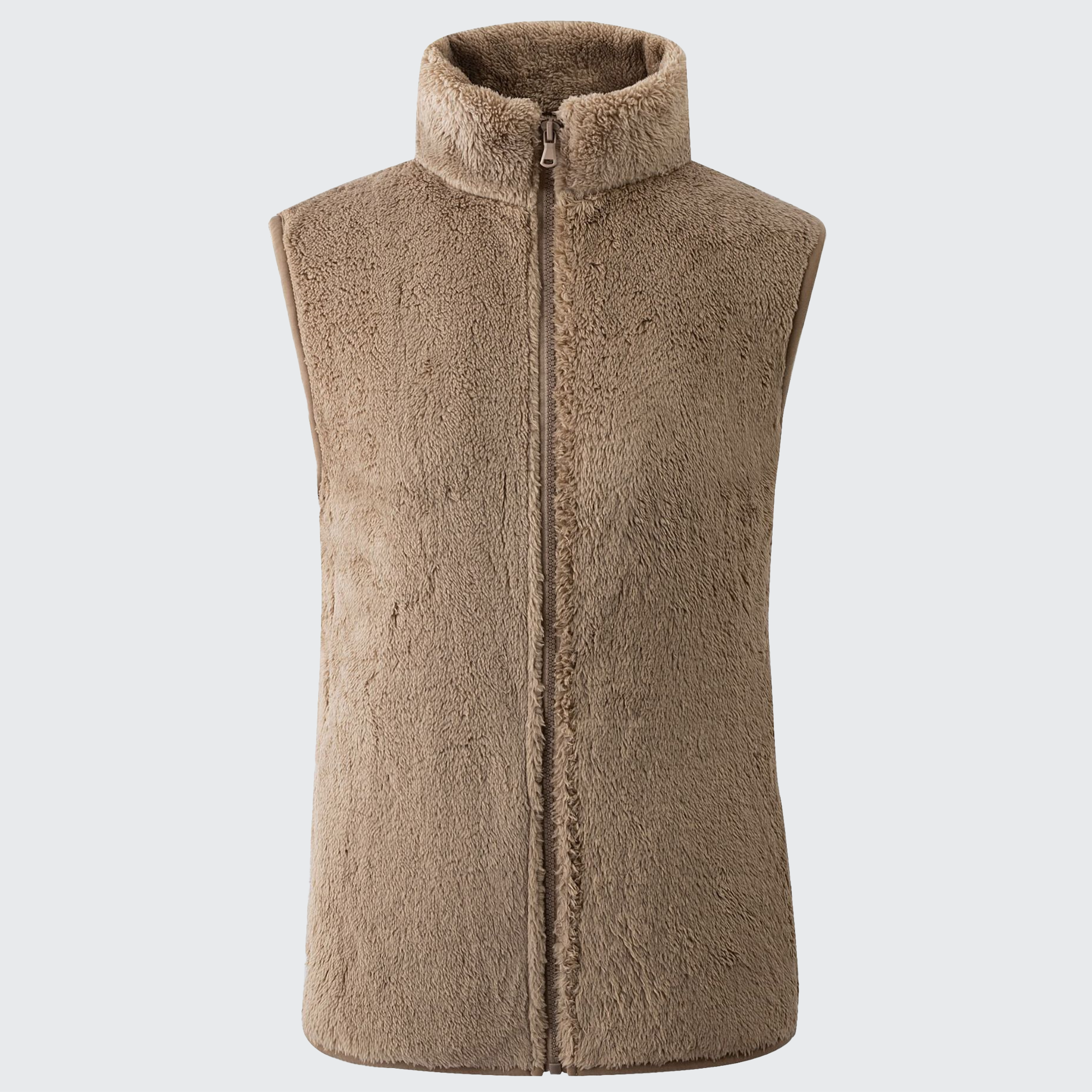 Women’s Thermal Fleece Vest - Snowy