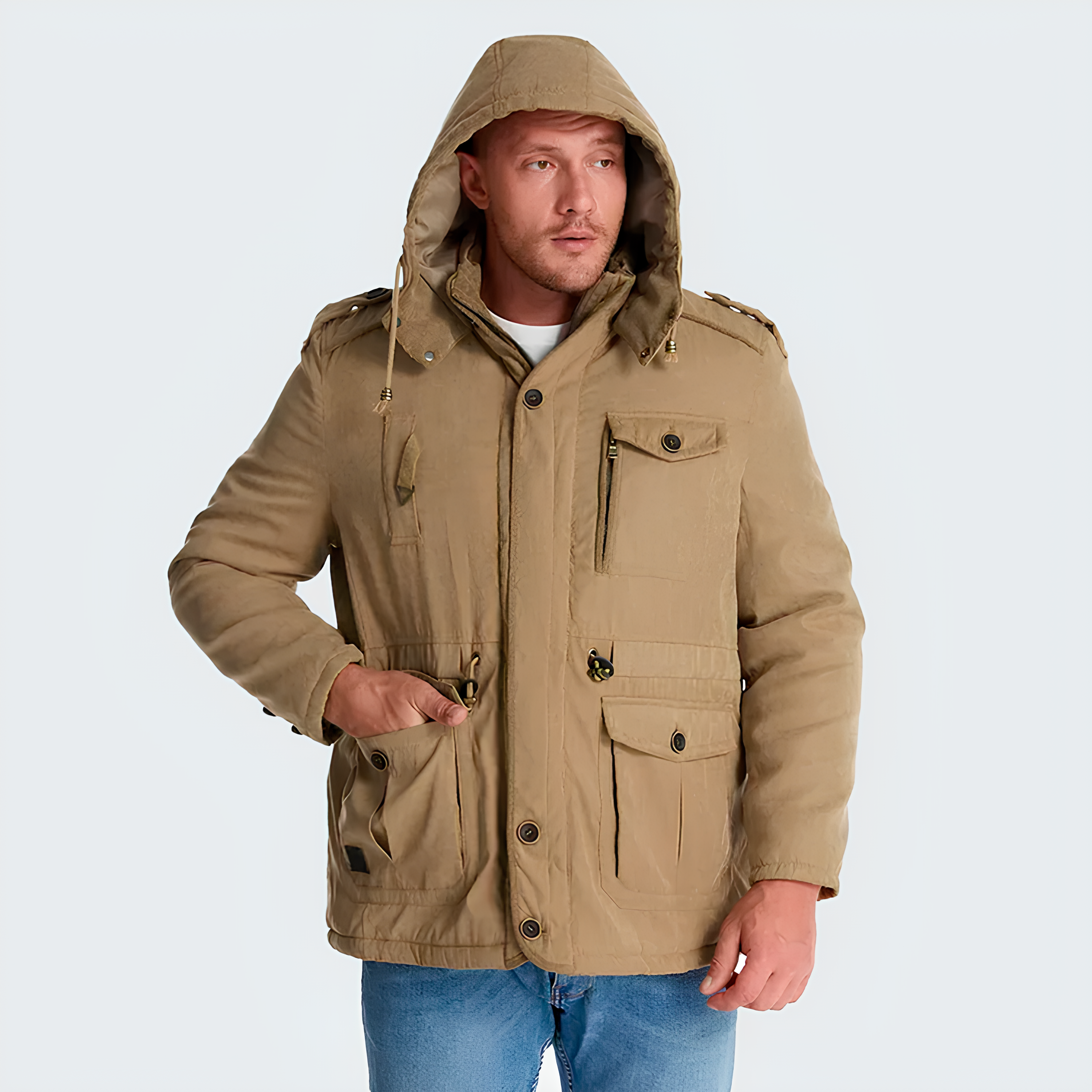 Men’s Thermal Hooded Jacket – Frostcore
