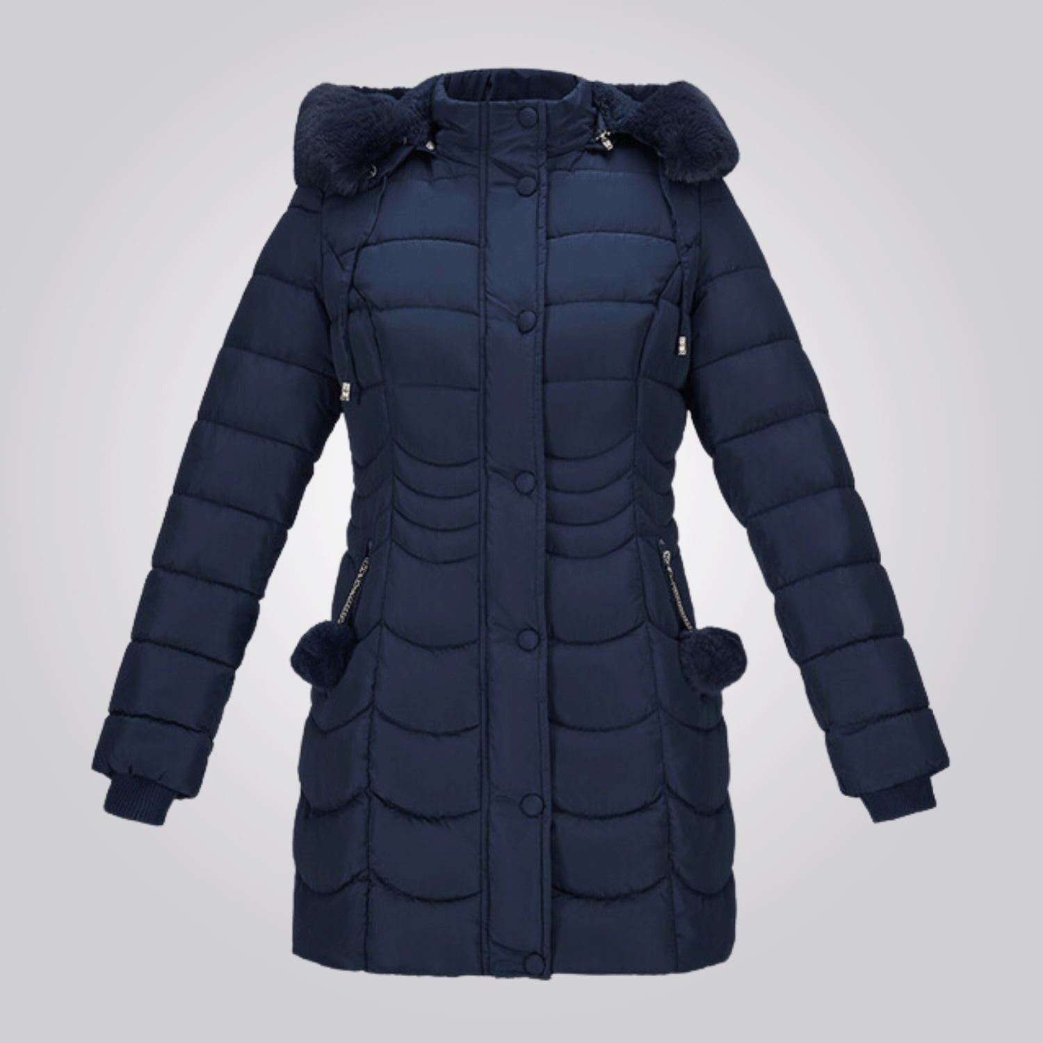 Women’s Long Insulated Winter Jacket – Borealis