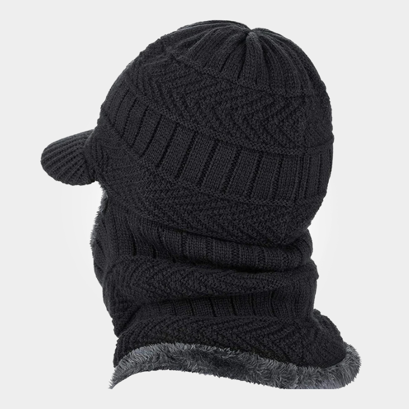 Winter 3-in-1 Wool Hat & Balaclava – Frostveil