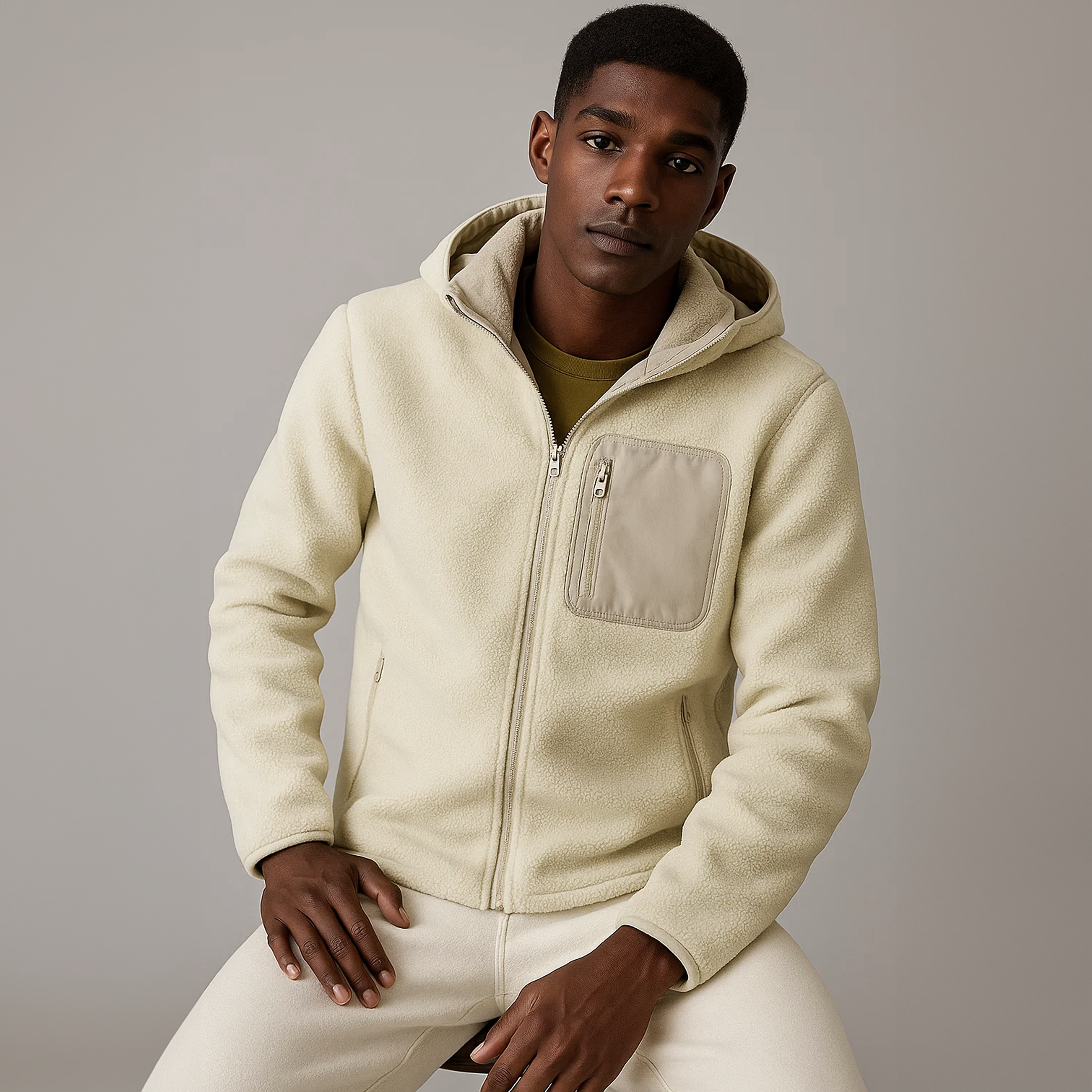 Men’s Hooded Fleece Jacket – Expedition