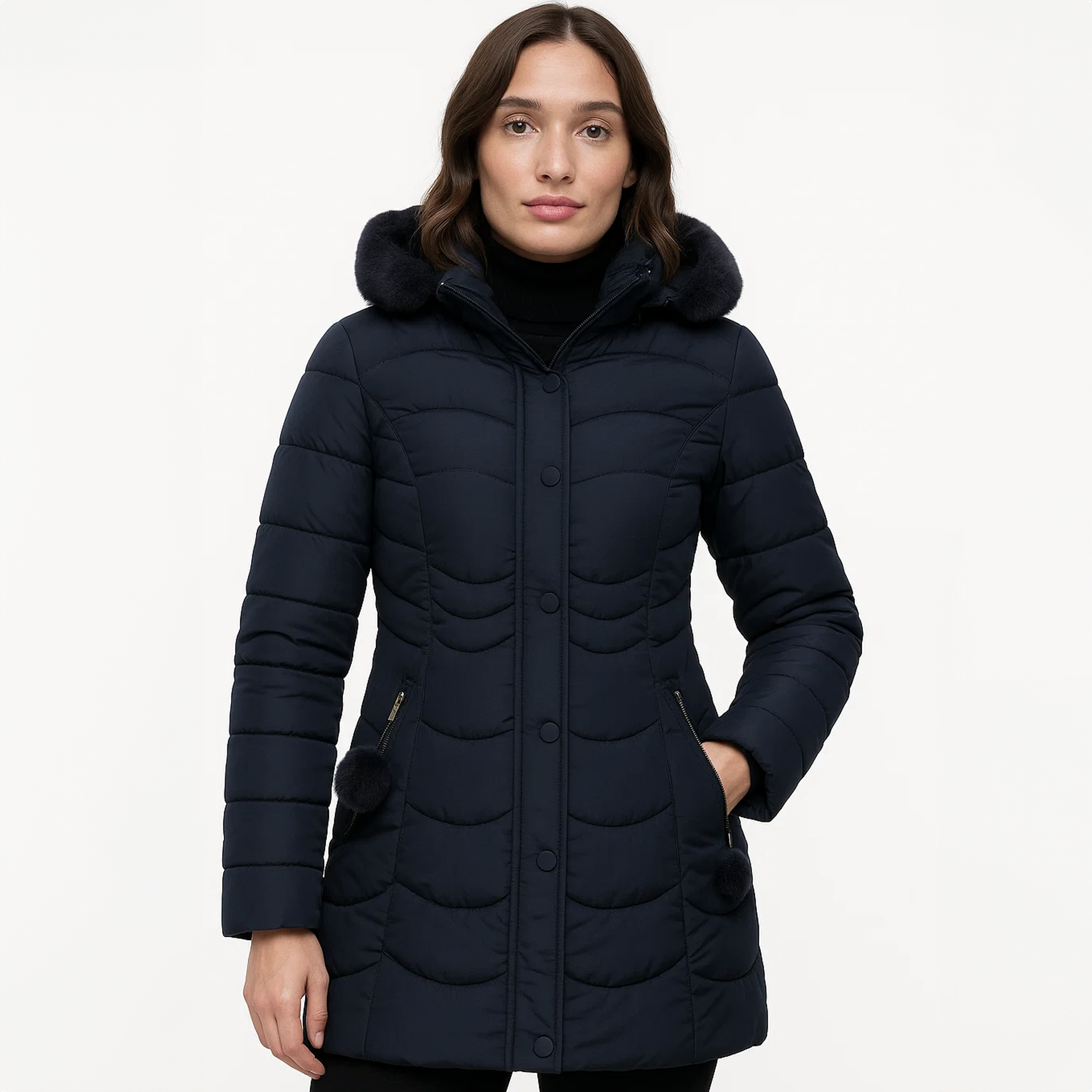 Women’s Long Insulated Winter Jacket – Borealis