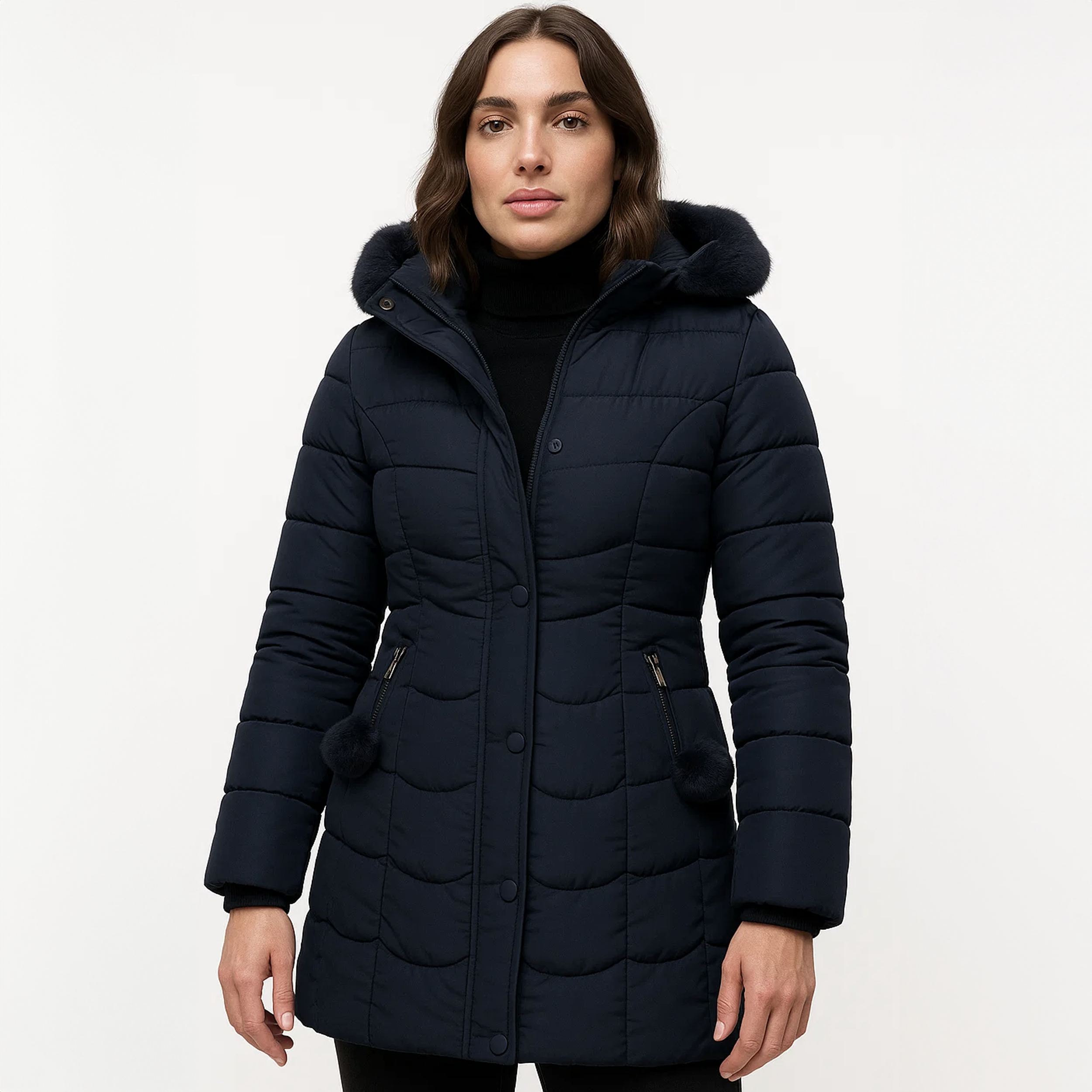 Women’s Long Insulated Winter Jacket – Borealis