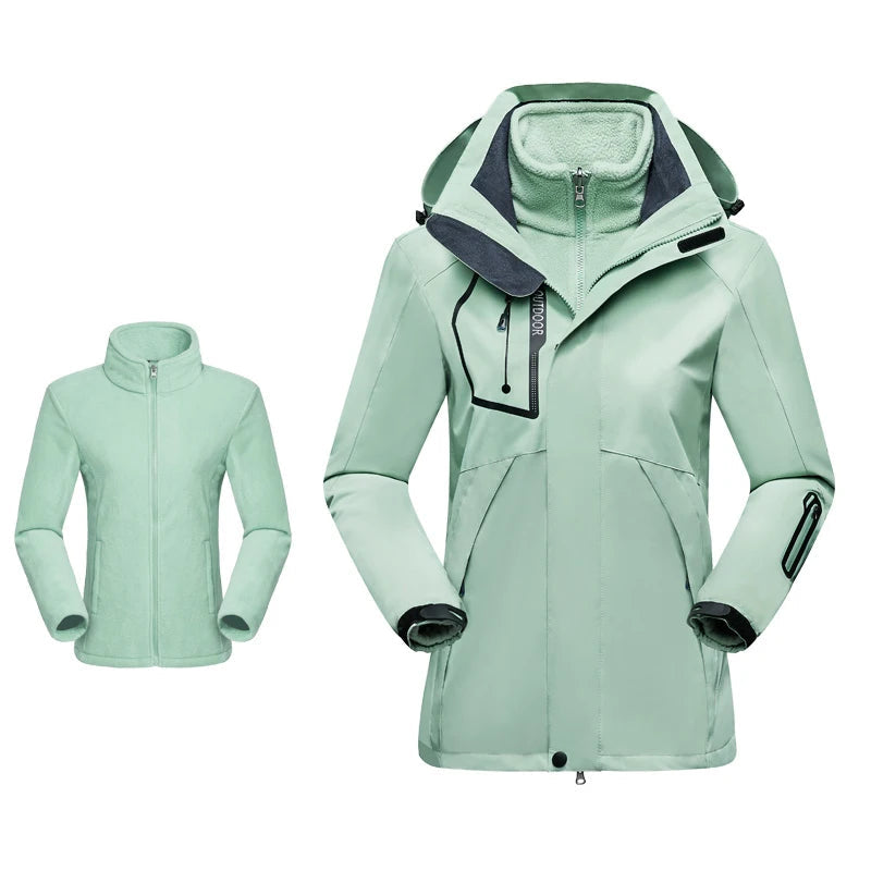 Women’s Waterproof 3-in-1 Jacket  –  Aurora Shell