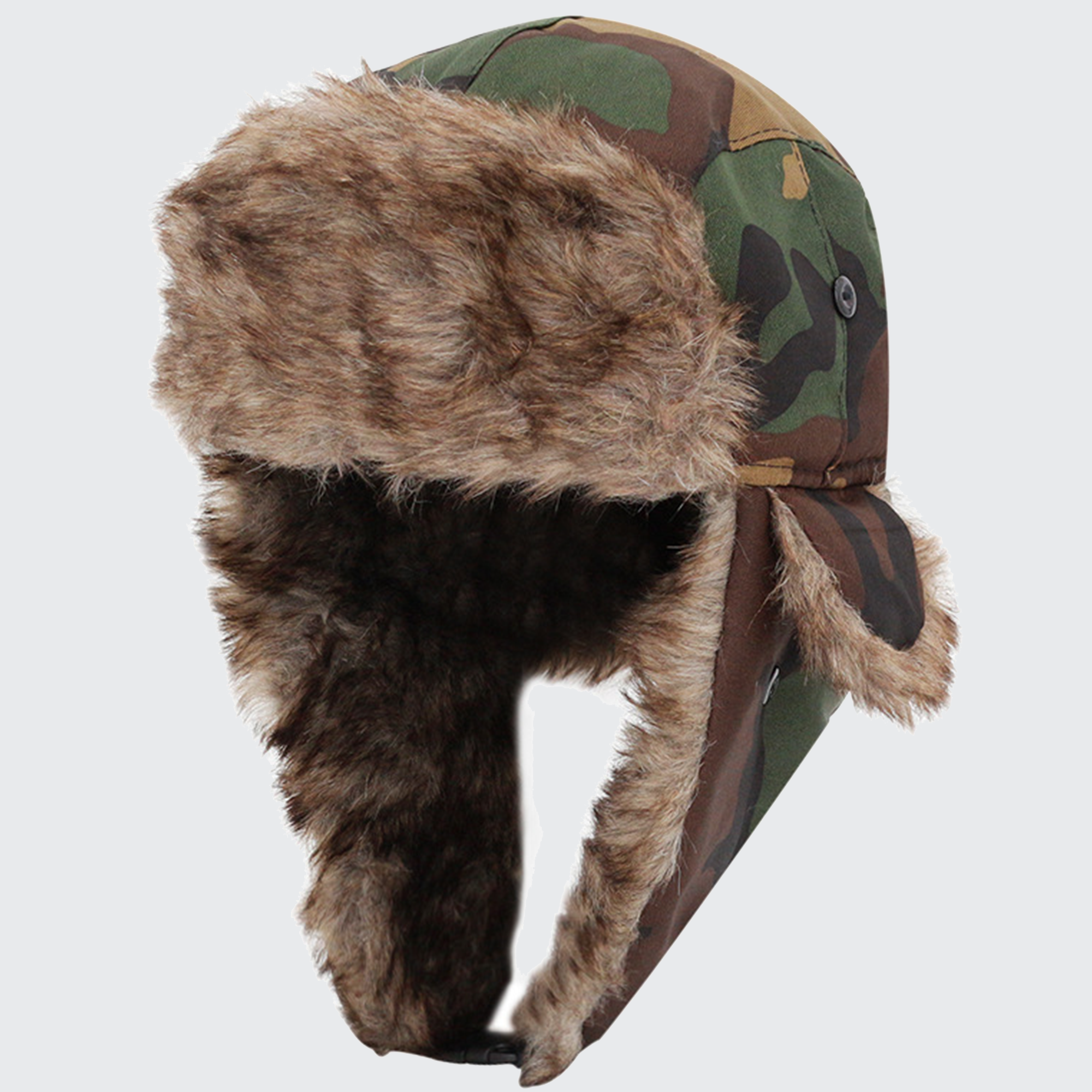 Thermal Trapper Hat Camouflar